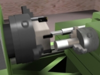 Polygon Turning Attachment With Collet Chuck